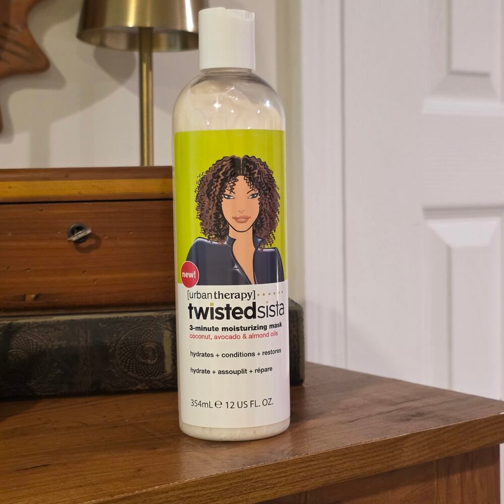 UrbanTherapy Twisted Sista 3-Minute Moisturizing Mask 12 oz NEW